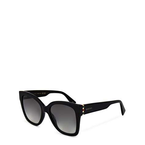 round frame acetate sunglasses with star gucci|gucci black square frame sunglasses.